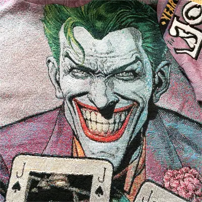 SMILE WOVEN TAPESTRY HOODIE