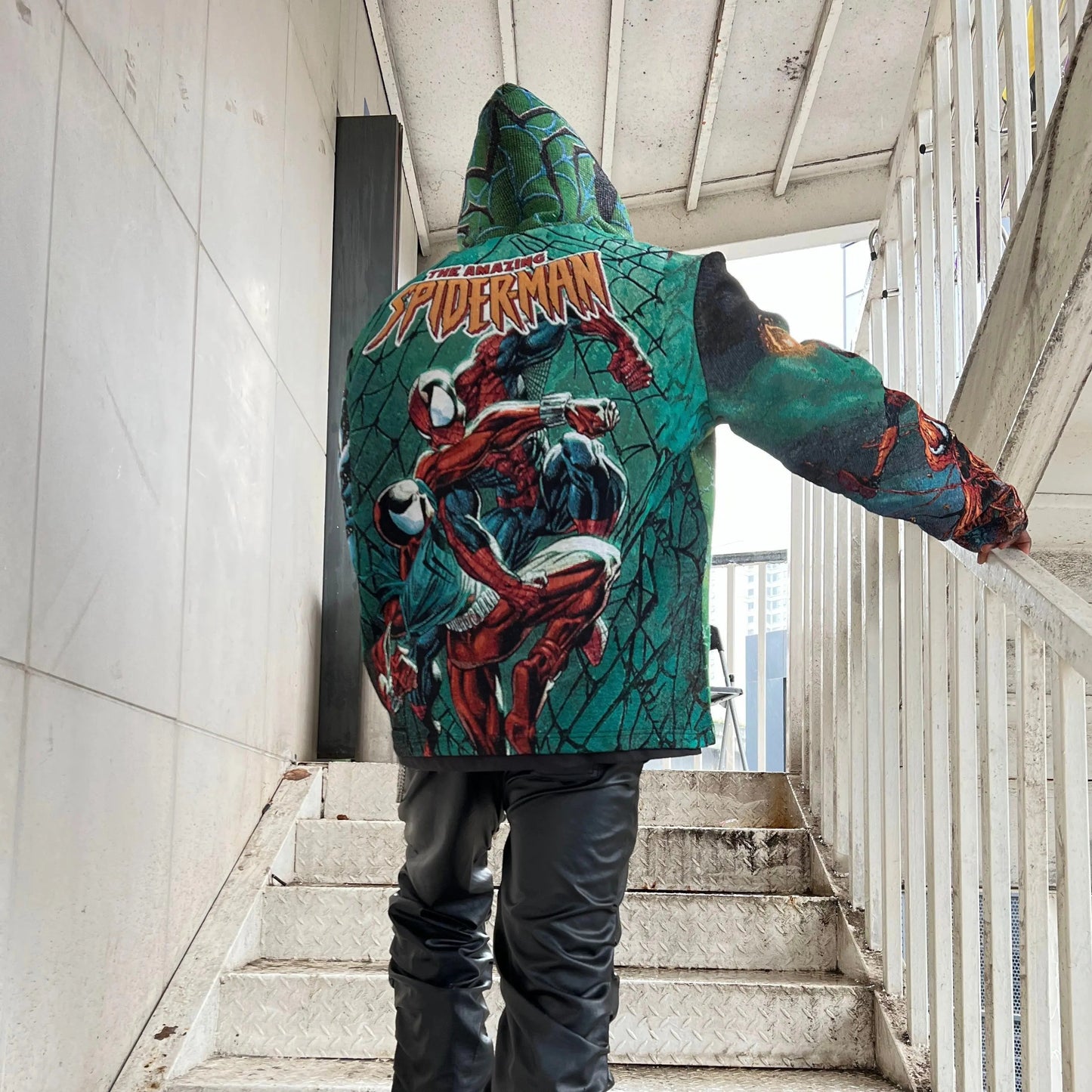 GO FIGHT! WOVEN TAPESTRY HOODIE