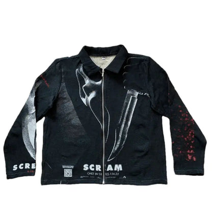 SCREAM WOVEN TAPESTRY JACKET