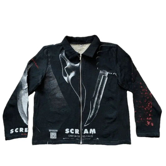 SCREAM WOVEN TAPESTRY JACKET