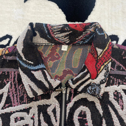 VENOM WOVEN TAPESTRY JACKET