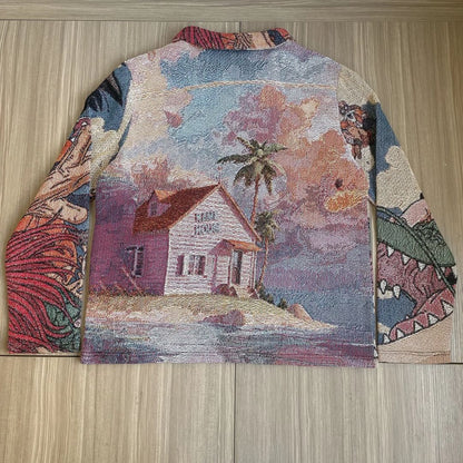 GOKU DRAGON BALL WOVEN TAPESTRY JACKET