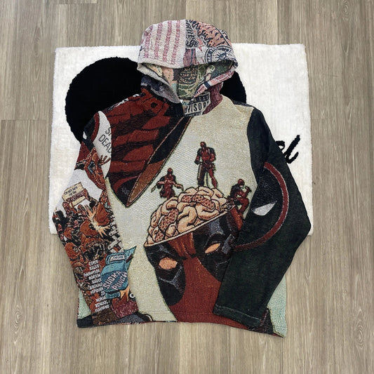 DEADPOOL WOVEN TAPESTRY HOODIE