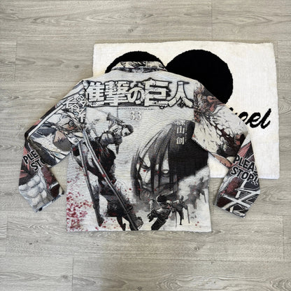 ATTACK ON TITAN WOVEN TAPESTRY JACKET