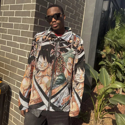 LUFFY&ZORO WOVEN TAPESTRY JACKET