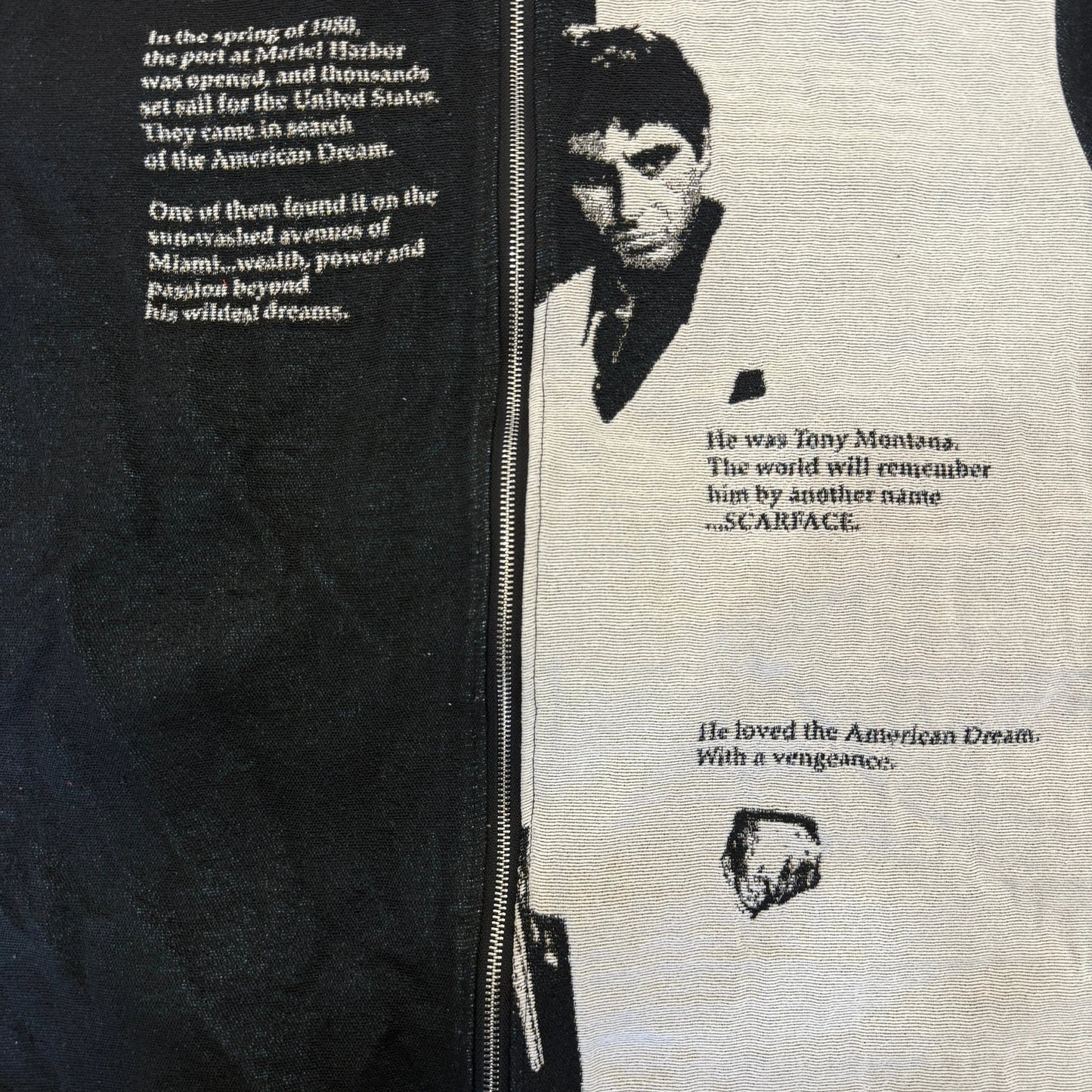 SCARFACE WOVEN TAPESTRY JACKET