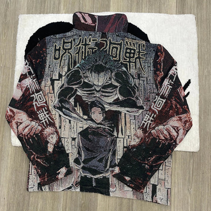 JUJUTSU KAISEN WOVEN TAPESTRY JACKET