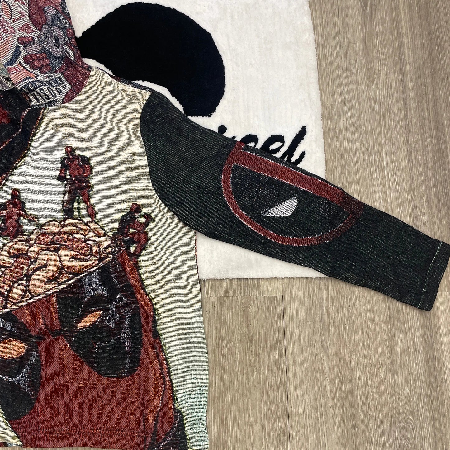 DEADPOOL WOVEN TAPESTRY HOODIE