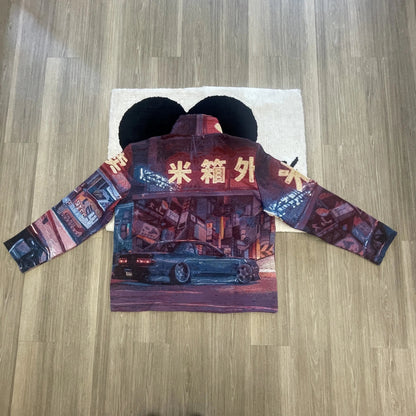 TOKYO DRIFT WOVEN TAPESTRY JACKET