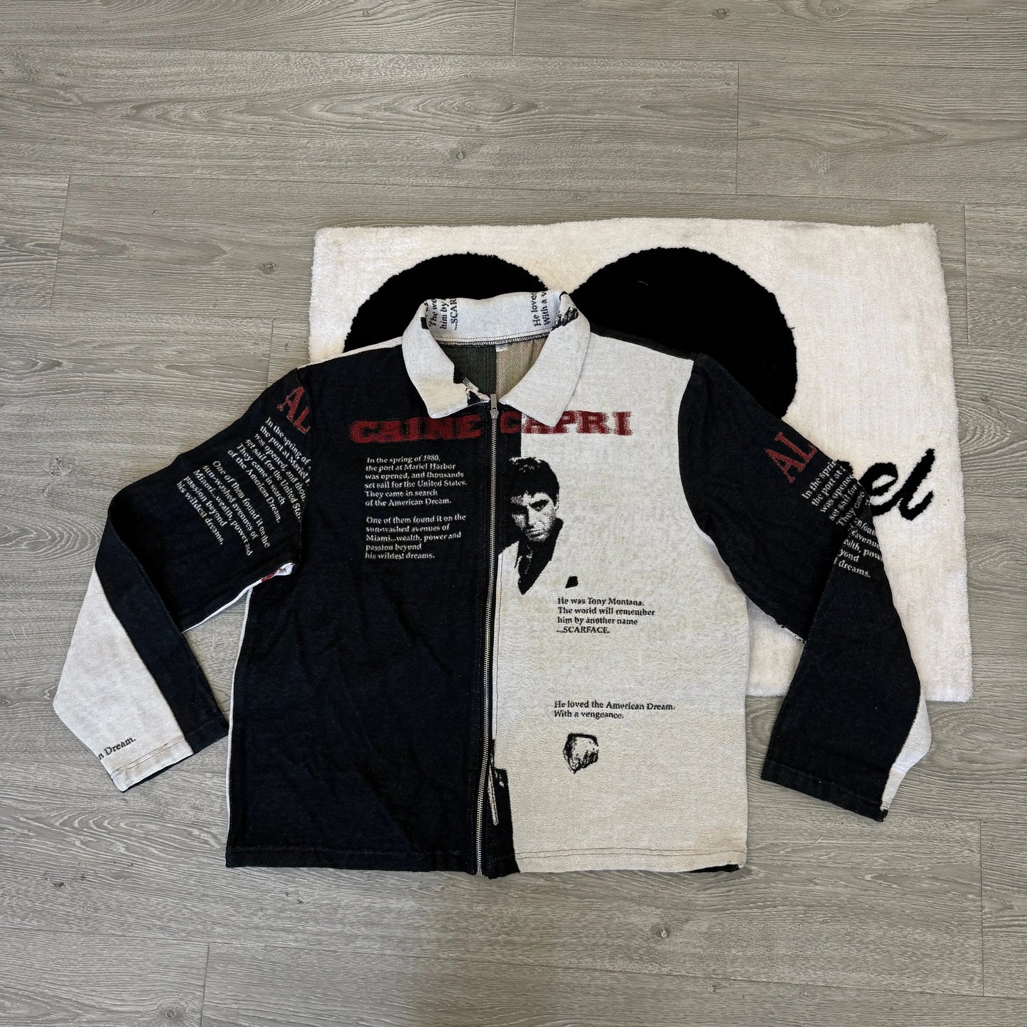 SCARFACE WOVEN TAPESTRY JACKET