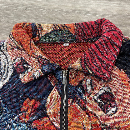 GOKU DRAGON BALL WOVEN TAPESTRY JACKET