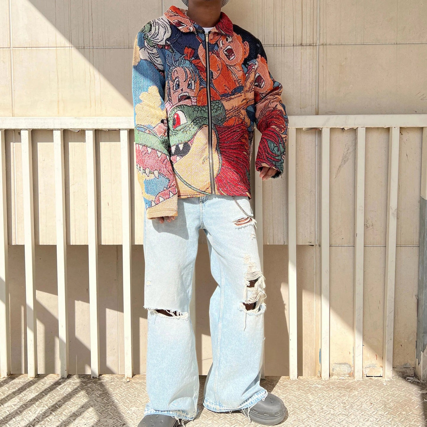 GOKU DRAGON BALL WOVEN TAPESTRY JACKET