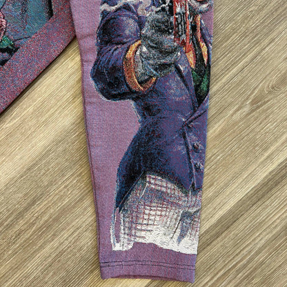 SMILE WOVEN TAPESTRY HOODIE