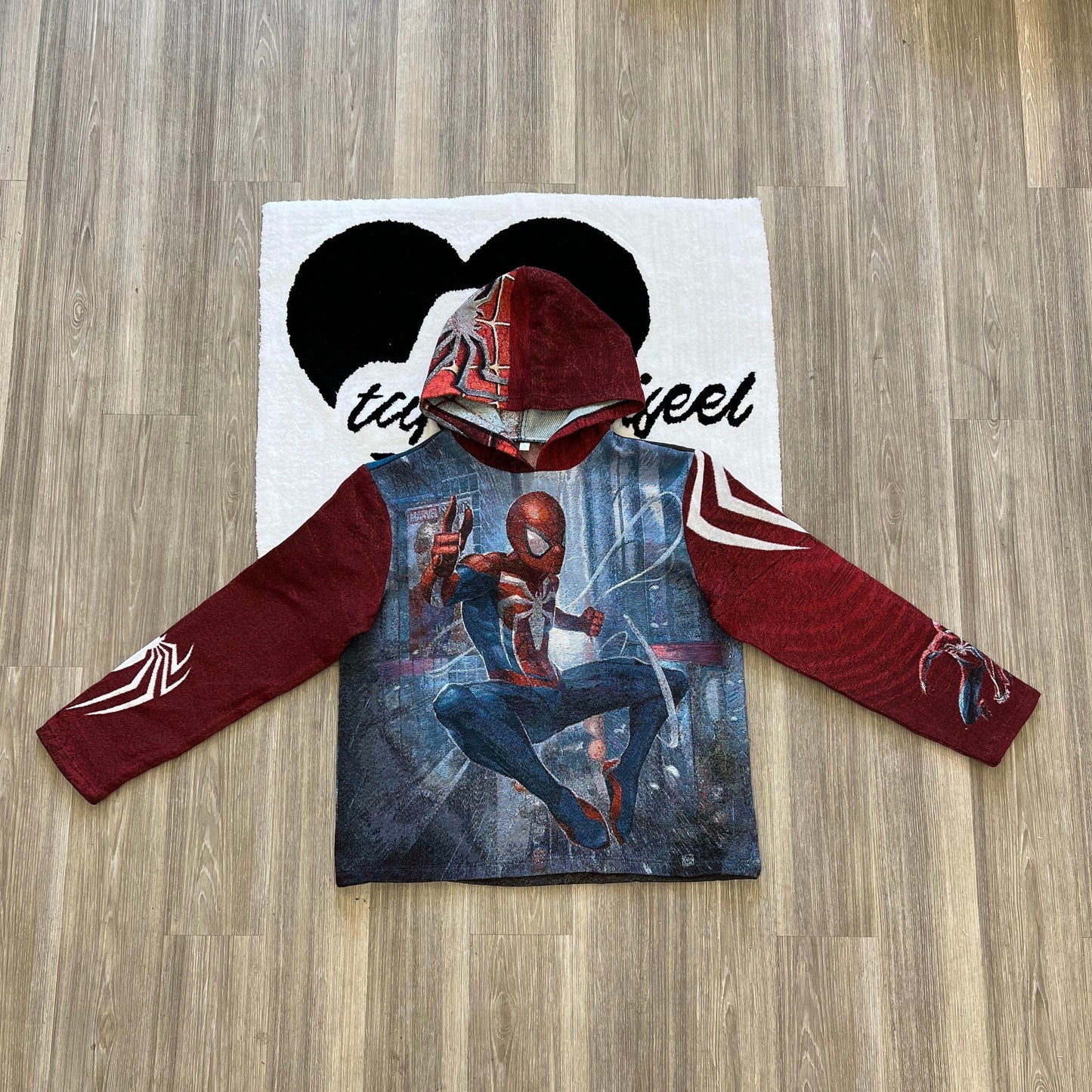 SPIDER V2 WOVEN TAPESTRY HOODIE