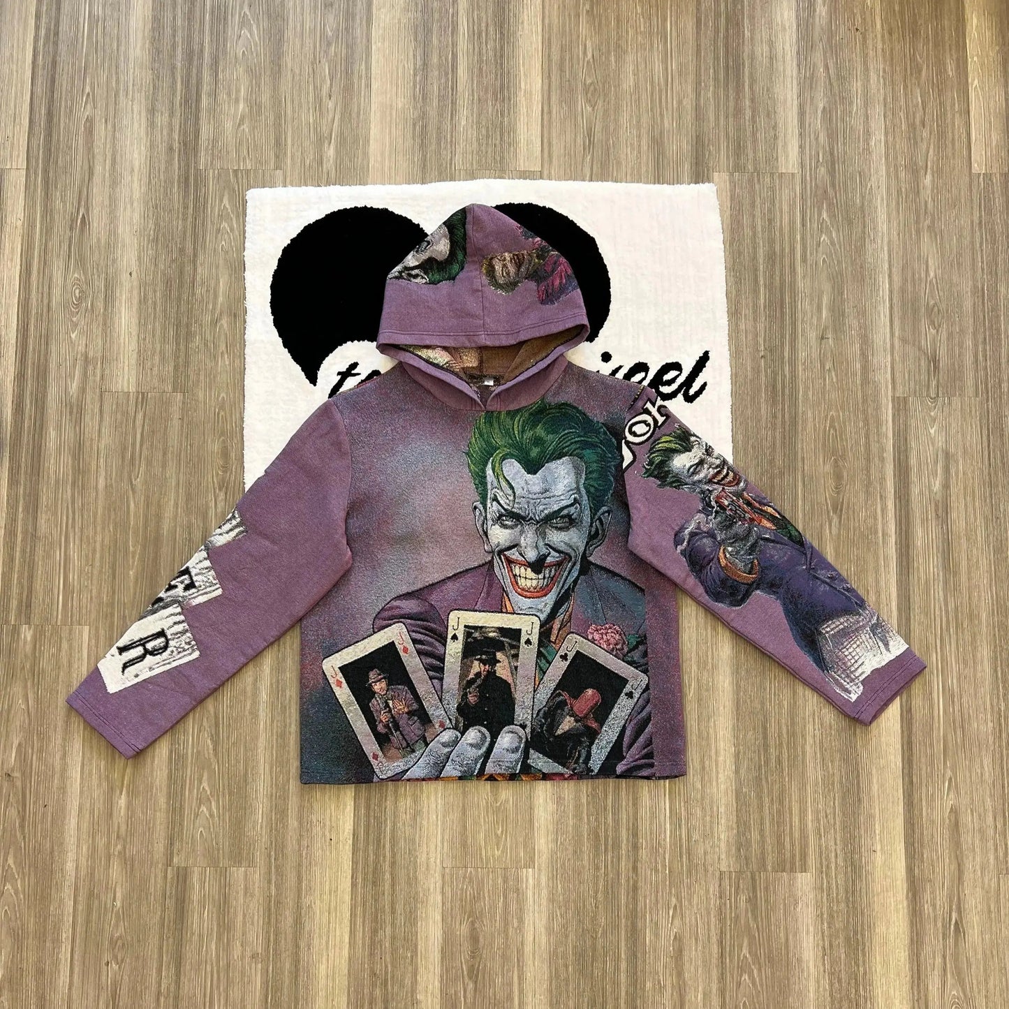 SMILE WOVEN TAPESTRY HOODIE