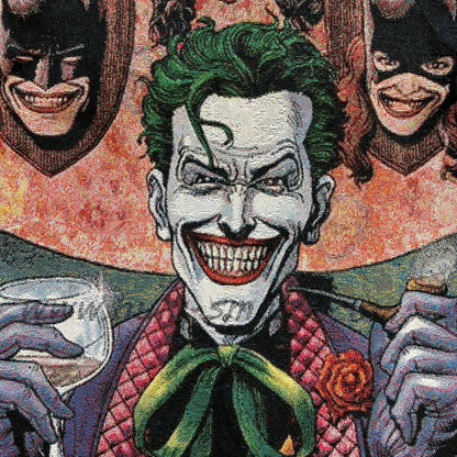 SMILE WOVEN TAPESTRY HOODIE