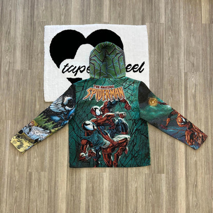 GO FIGHT! WOVEN TAPESTRY HOODIE