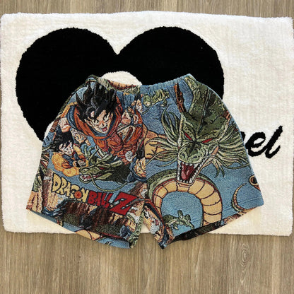 GOKU WOVEN TAPESTRY SHORTS