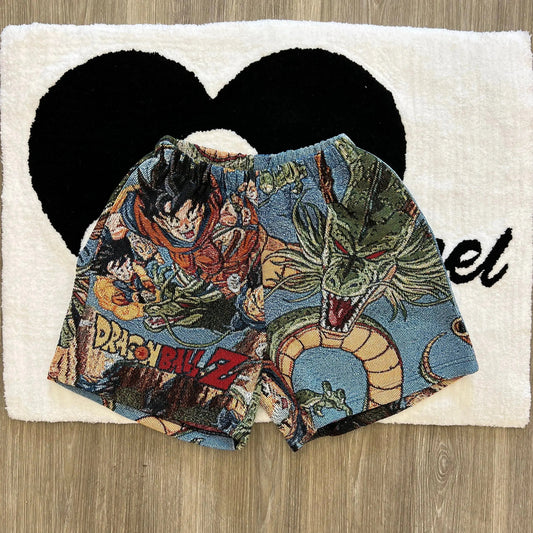 GOKU WOVEN TAPESTRY SHORTS