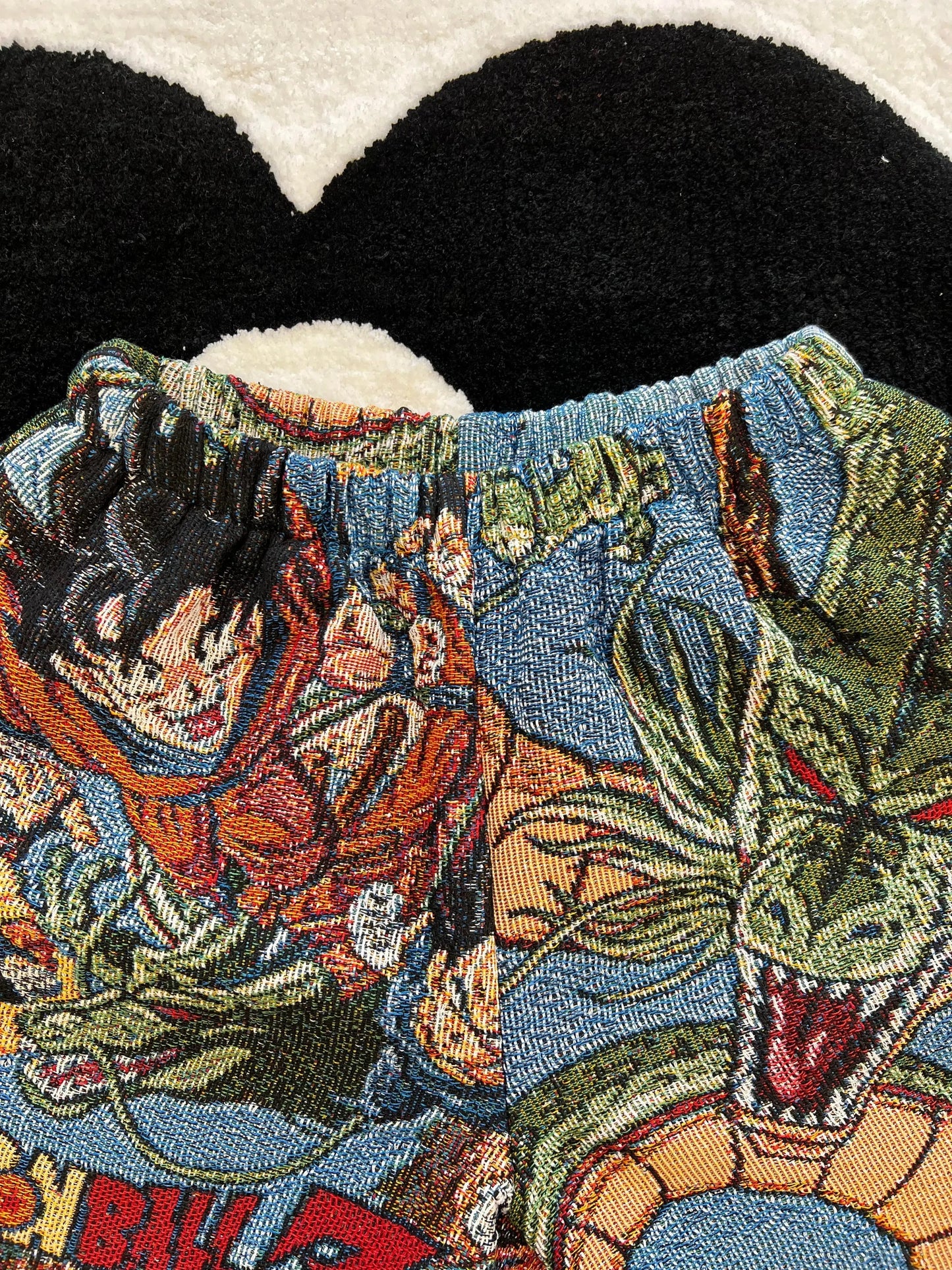GOKU WOVEN TAPESTRY SHORTS