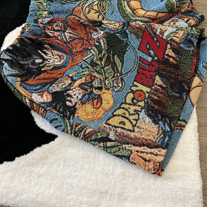GOKU WOVEN TAPESTRY SHORTS