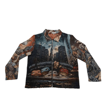 TEENAGE WOVEN TAPESTRY JACKET