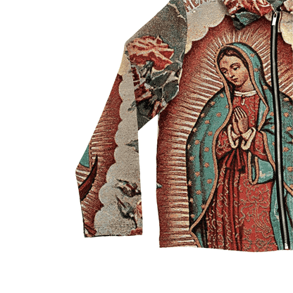 VIRGENCITA WOVEN TAPESTRY JACKET