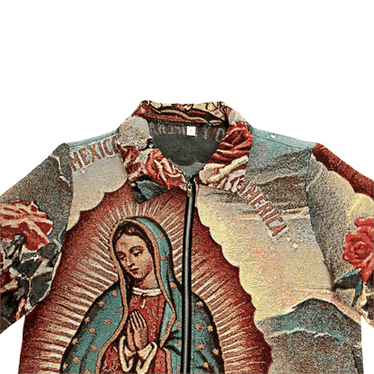 VIRGENCITA WOVEN TAPESTRY JACKET