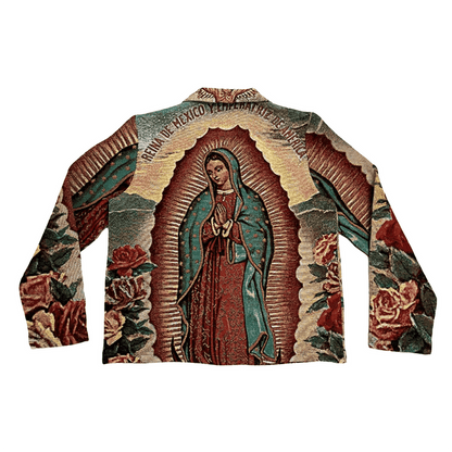 VIRGENCITA WOVEN TAPESTRY JACKET