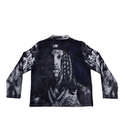 VON WOVEN TAPESTRY JACKET